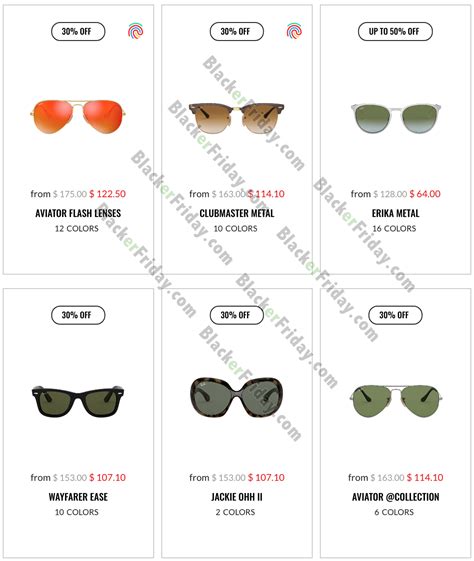 ray-ban black friday 2021